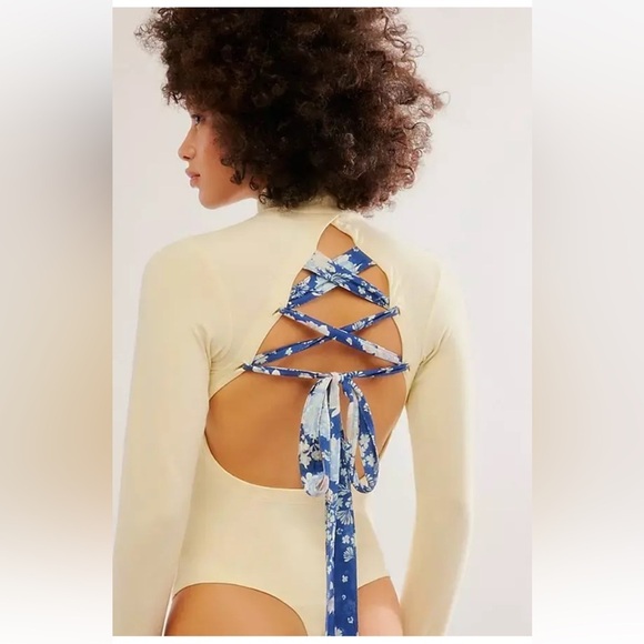 Free People Intimately Straps In The Back Bodysuit - Picture 2 of 7